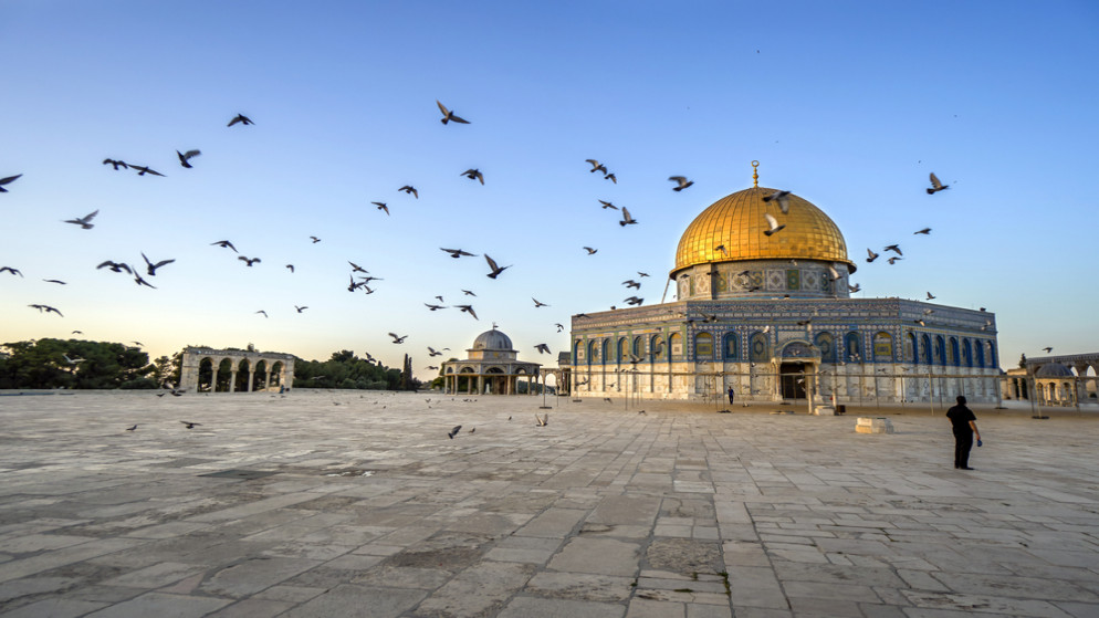 قبة الصخرة المشرفة في القدس المحتلة. (shutterstock)