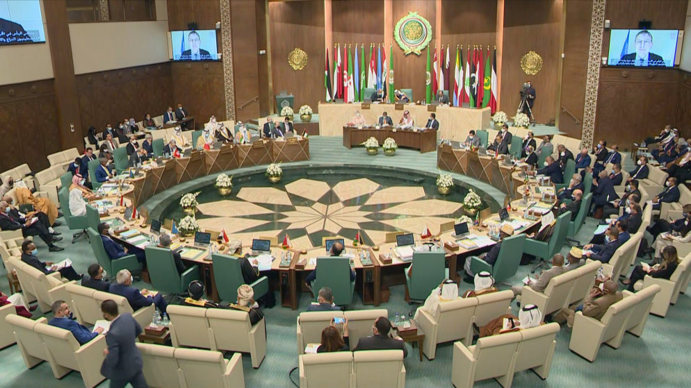 صورة أرشيفية لجلسة وزراء خارجية مجلس جامعة الدول العربية. (جامعة الدول العربية)