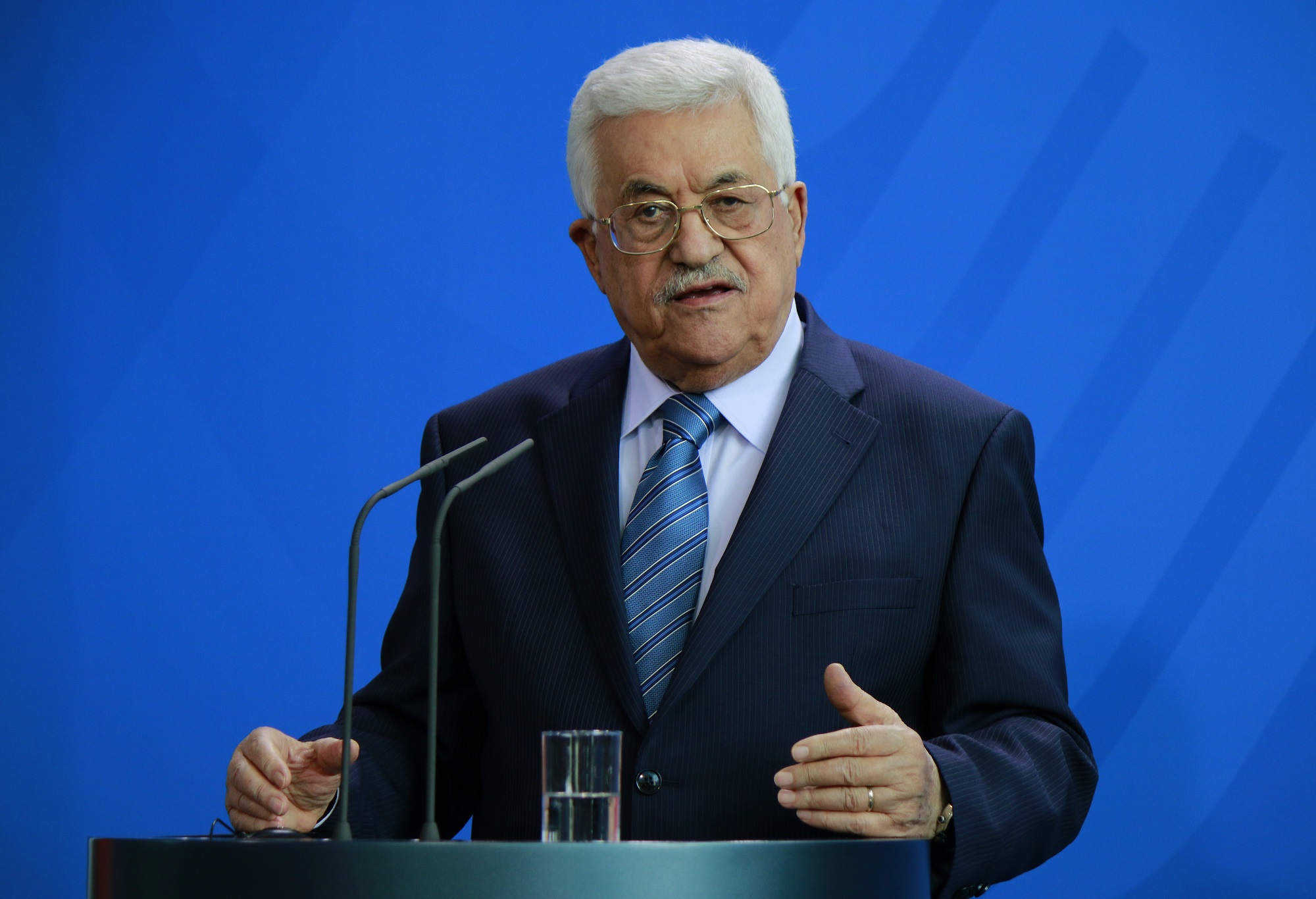 الرئيس الفلسطيني محمود عباس. (shutterstock)