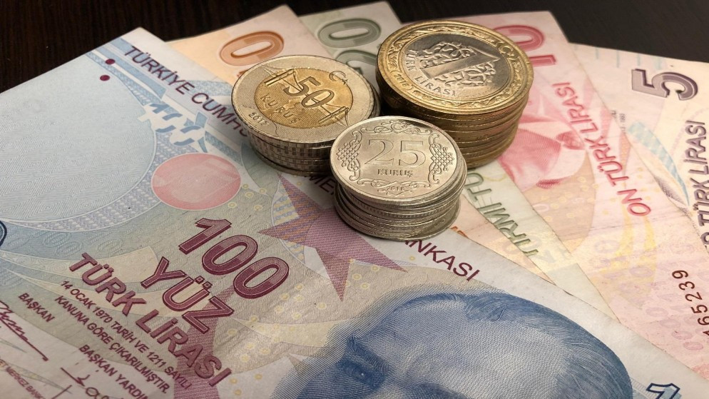 أوراق نقدية من فئة الليرة التركية، تركيا، 07/11/2020. (رويترز)