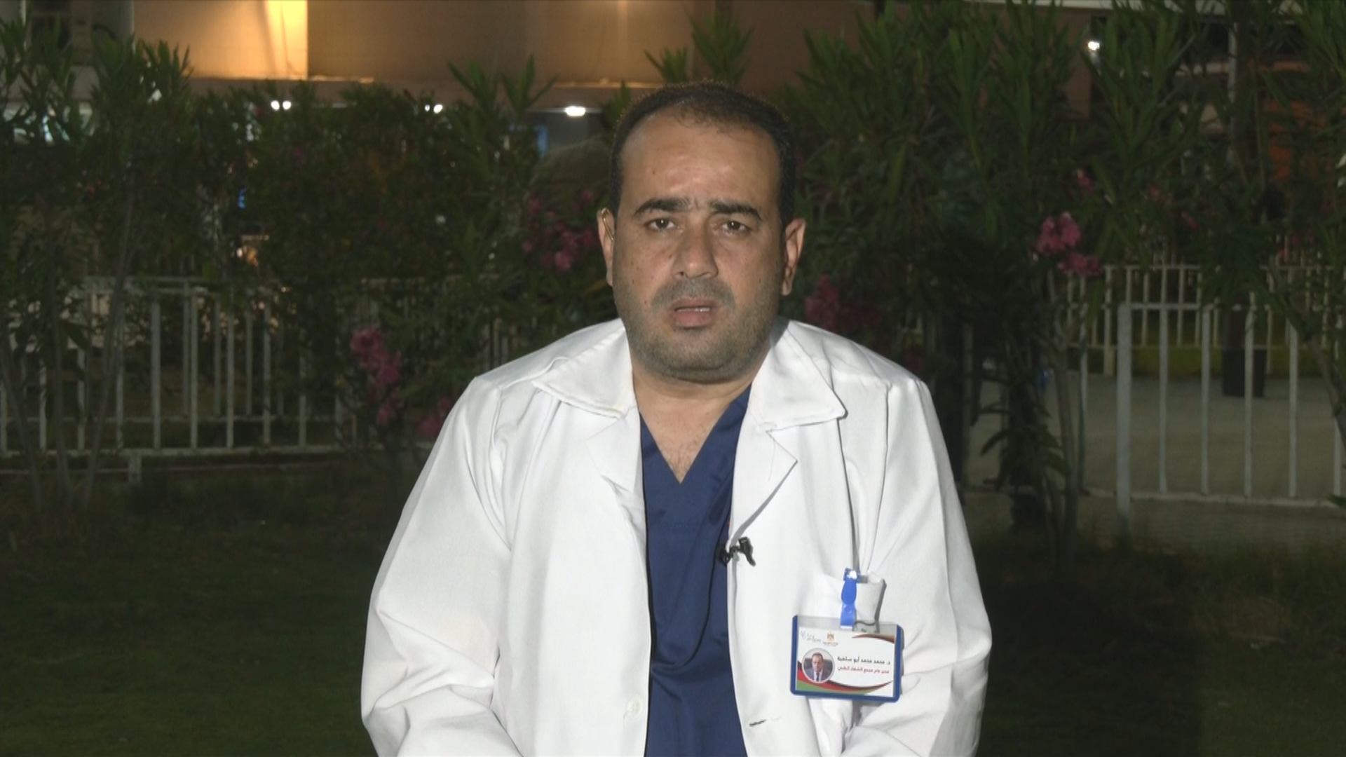 مدير مجمع الشفاء الطبي، محمد أبو سلمية