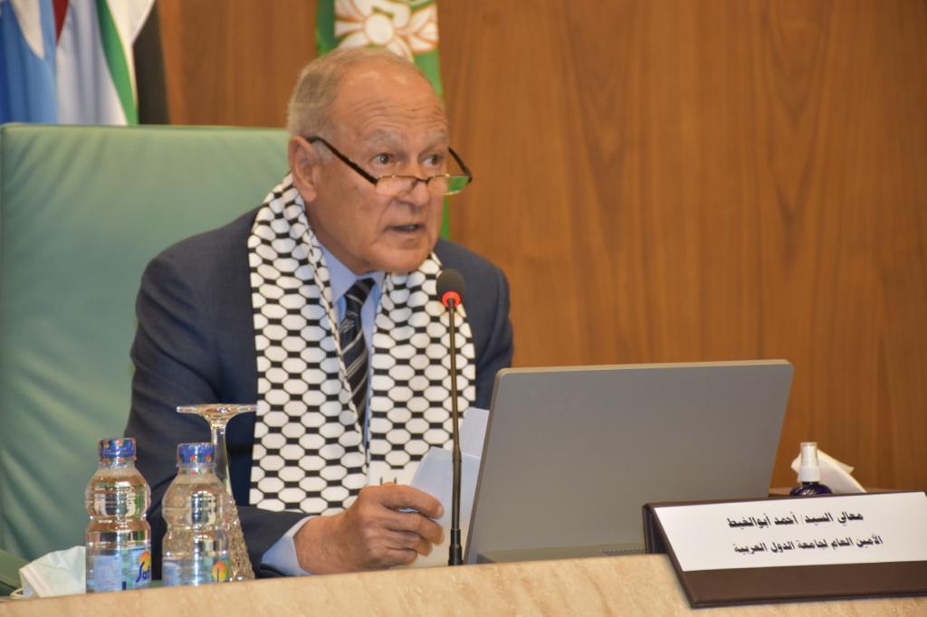 الأمين العام لجامعة الدول العربية أحمد أبو الغيط. (المملكة)