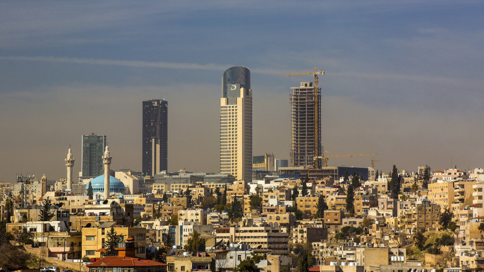 منظر عام لمدينة عمّان. (shutterstock)