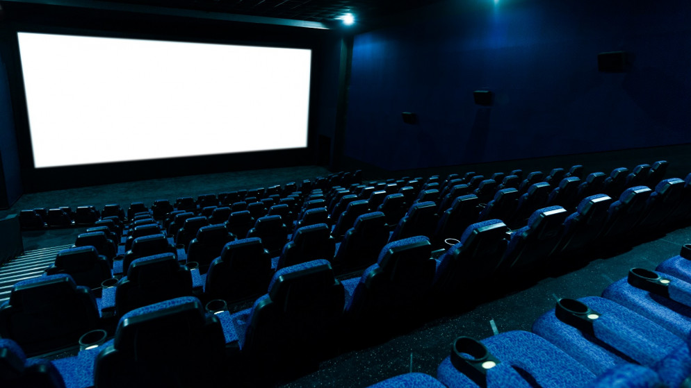 صورة لإحدى قاعات السينما. (shutterstock)