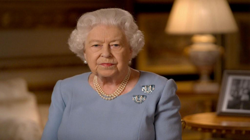 ملكة بريطانيا إليزابيث الثانية، 8 أيار/مايو 2020. (أ ف ب)