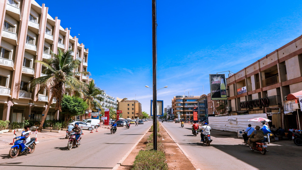 شارع في بوركينا فاسو. (shutterstock)