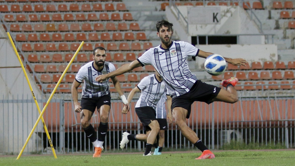 منتخب النشامى يصعّد تحضيراته لمواجهة نيبال بـ التصفيات المشتركة. (الاتحاد الأردني لكرة القدم)