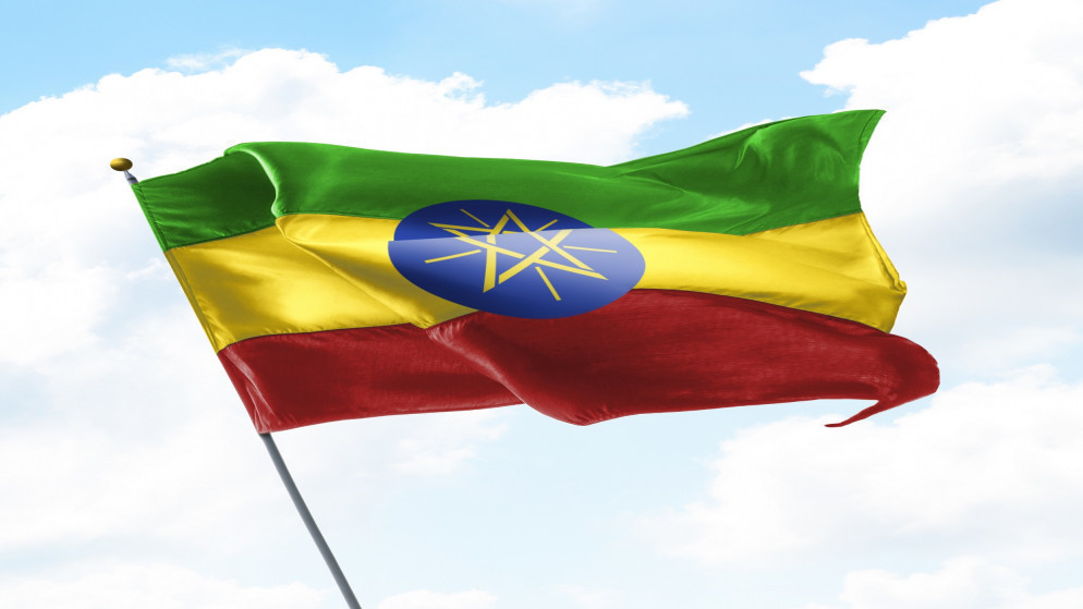 علم إثيوبيا (shutterstock)