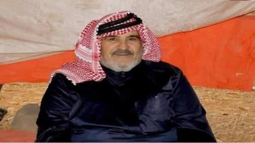 مؤسس فرقة معان للفنون الشعبية عبد الرحمن الخطيب المعروف بـ "أبو خالد المعاني". (بترا)