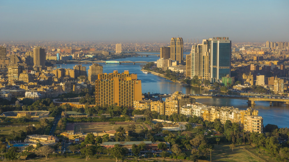 منظر من أعلى برج القاهرة. 26 ديسمبر 2016. (shutterstock)