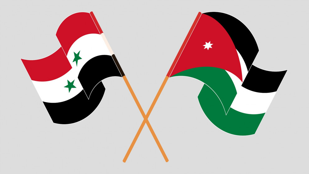 علما الأردن وسوريا. (shutterstock)