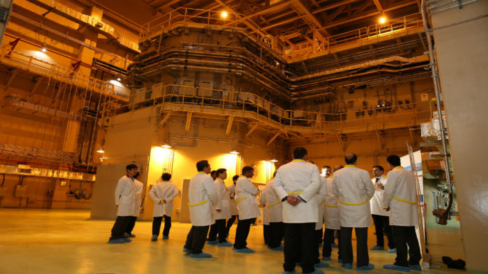 مبنى المفاعل الأردني للبحوث والتدريب من الداخل. (هيئة الطاقة الذرية الأردنية)