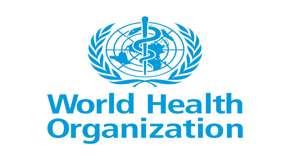 صورة لشعار منظمة الصحة العالمية. (shutterstock)