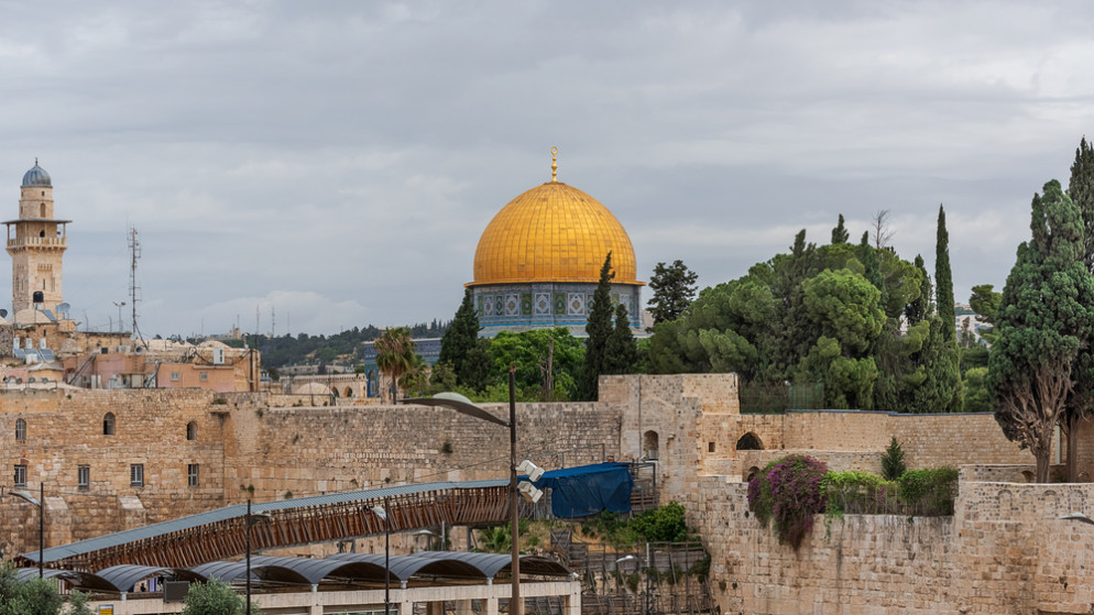 قبة الصخرة المشرفة في القدس المحتلة. (shutterstock)