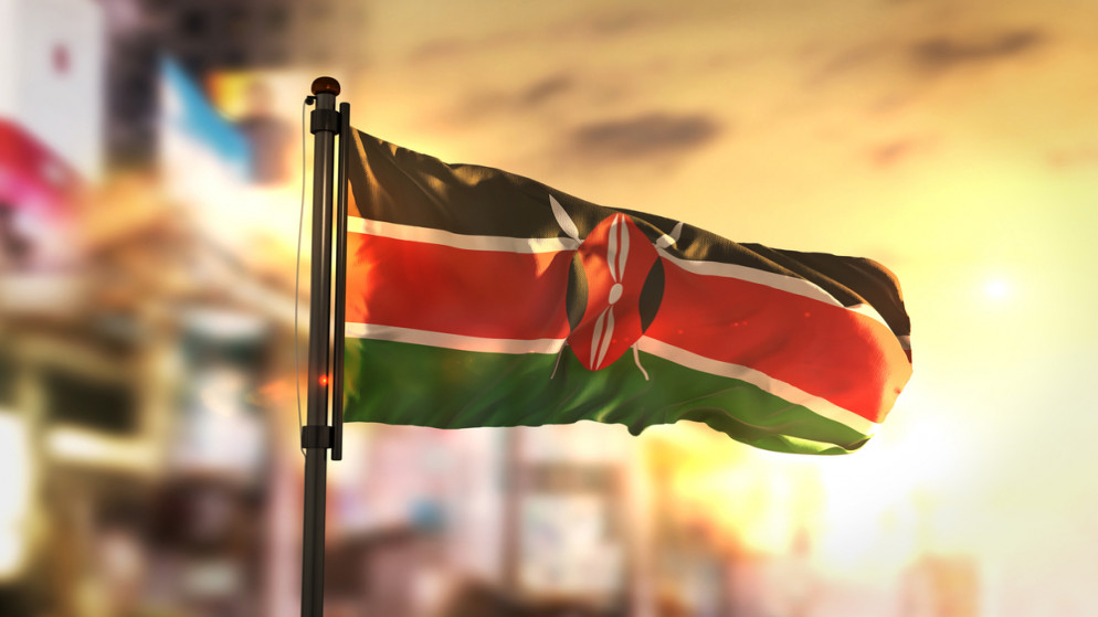 علم كينيا. (shutterstock)