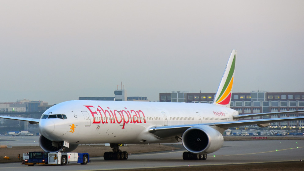 طائرة تابعة للخطوط الجوية الإثيوبية. (shutterstock)