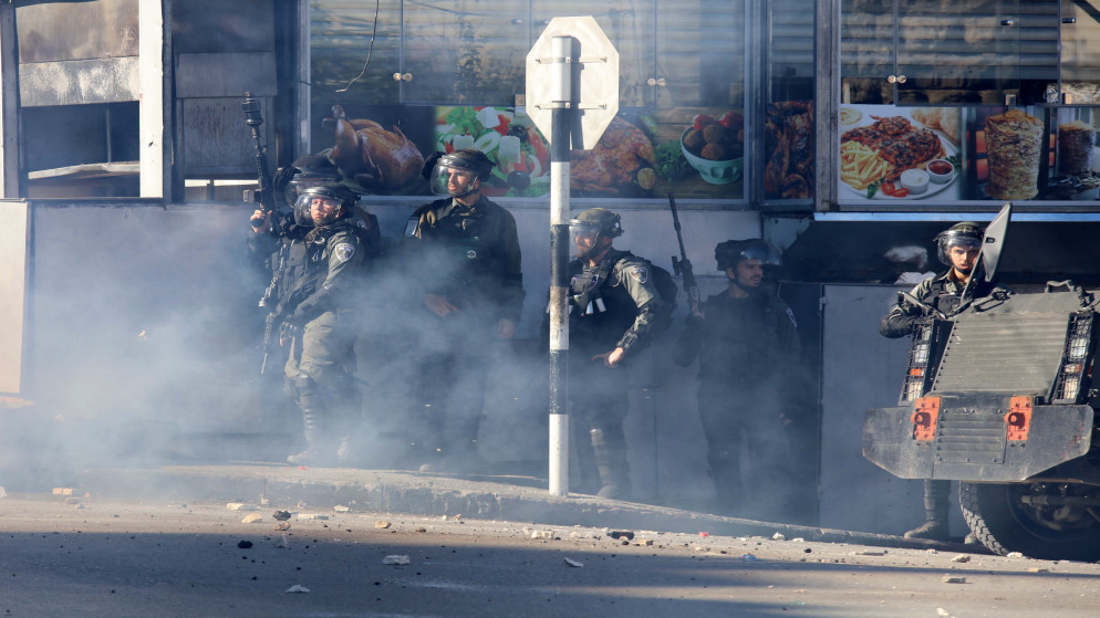 جنود قوات الاحتلال الإسرائيلي في الضفة الغربية المحتلة. (وفا)