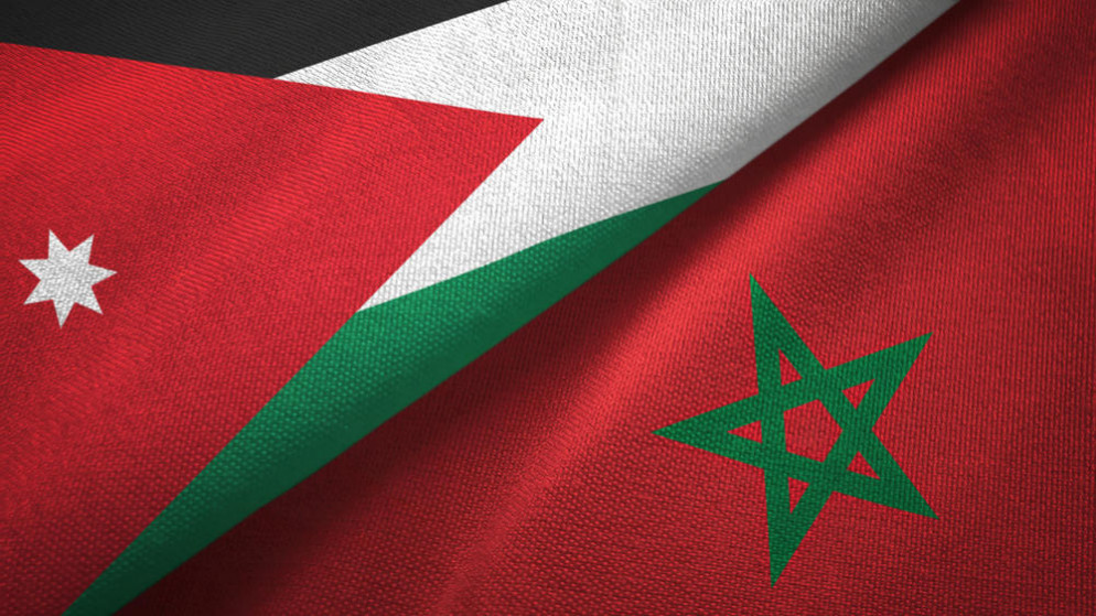 العلمان الأردني والمغربي.(Shutterstock)