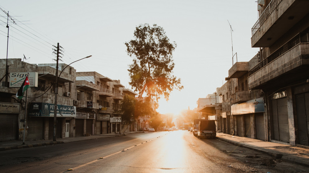 أحد شوارع العاصمة عمّان. (shutterstock)