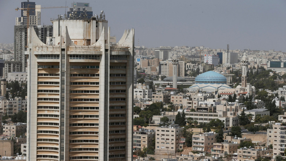 منظر عام لمدينة عمّان. (رويترز)