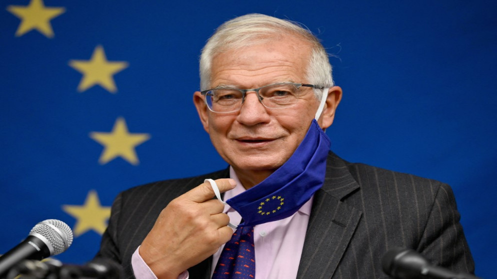 وزير خارجية الاتحاد الأوروبي جوزيب بوريل. (أ ف ب)