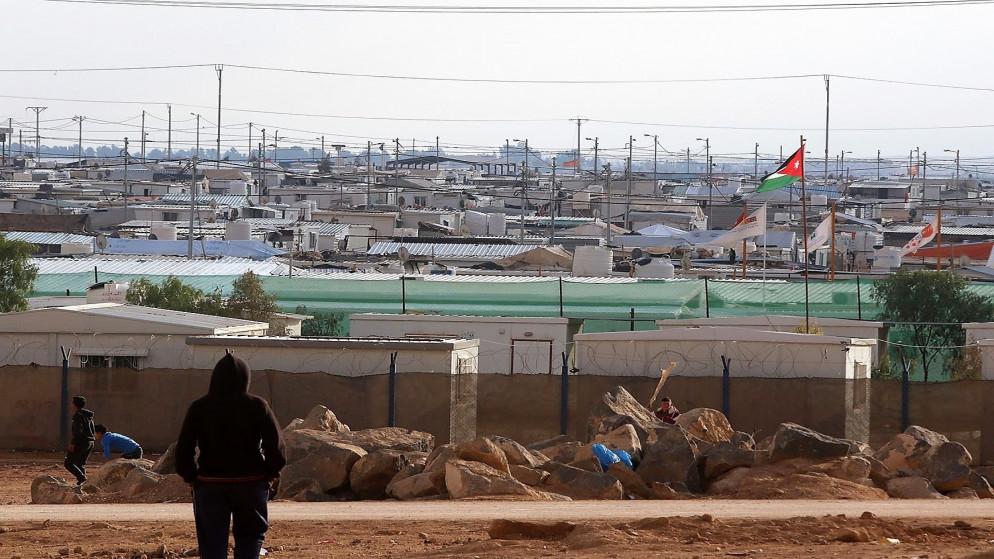 منظر عام لمخيم الزعتري للاجئين السوريين في شمال الأردن. (صلاح ملكاوي/ المملكة)