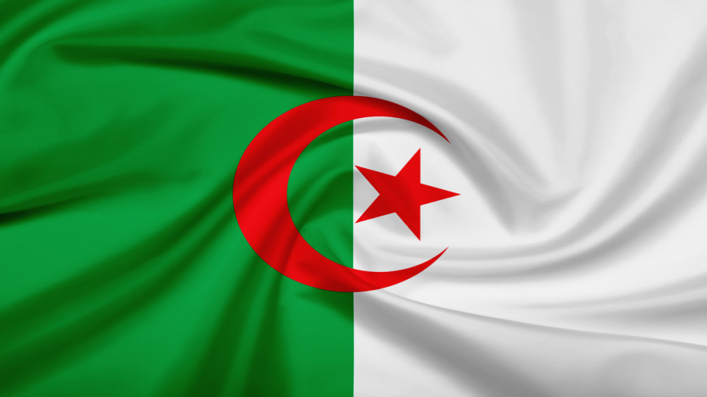 علم الجزائر.(shutterstock)