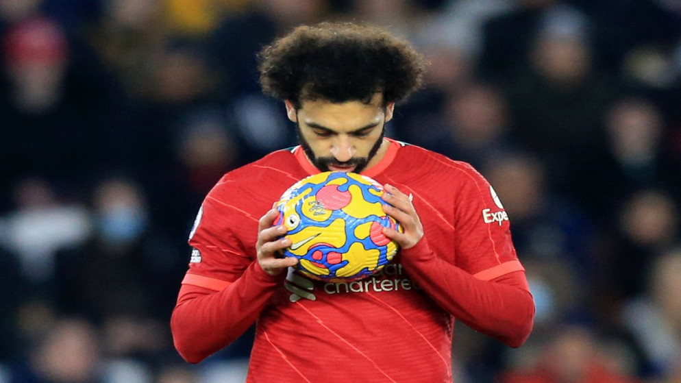 المصري محمد صلاح. (أ ف ب)