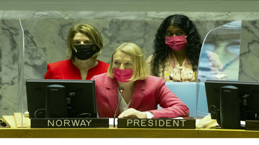 وزيرة خارجية النرويج آنيكن هويتفيلدت. (وزارة الخارجية النرويجية)