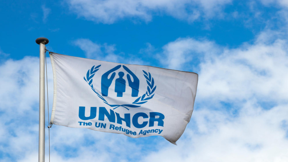 شعار المفوضية السامية للأمم المتحدة لشؤون اللاجئين. (shutterstock)