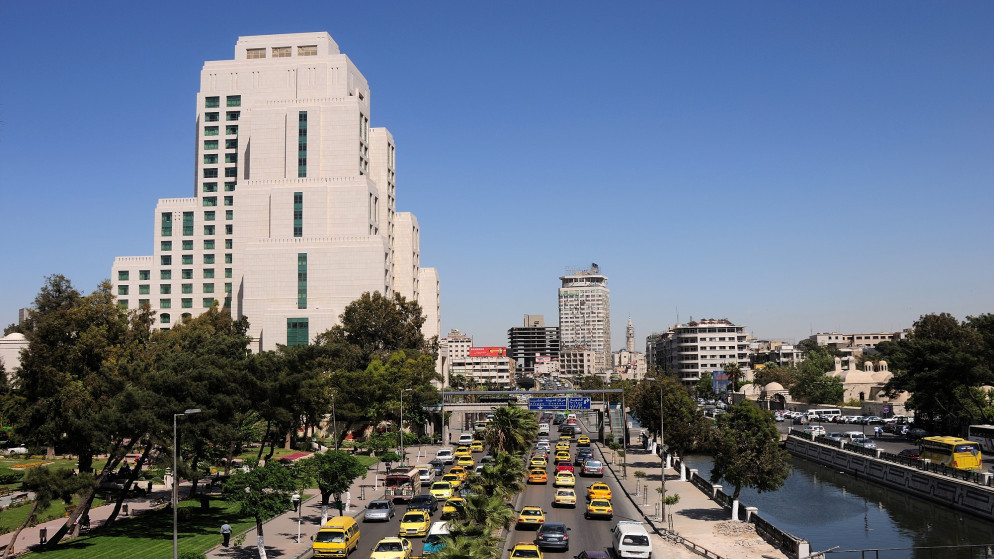 صورة أرشيفية لمنظر عام للعاصمة السورية دمشق. (Shutterstock)