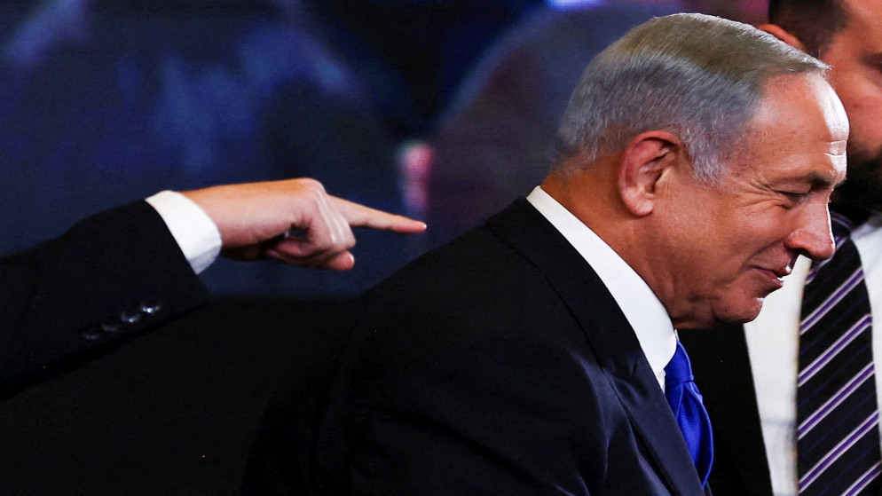 رئيس الوزراء الإسرائيلي السابق اليميني بنيامين نتنياهو. (رويترز)