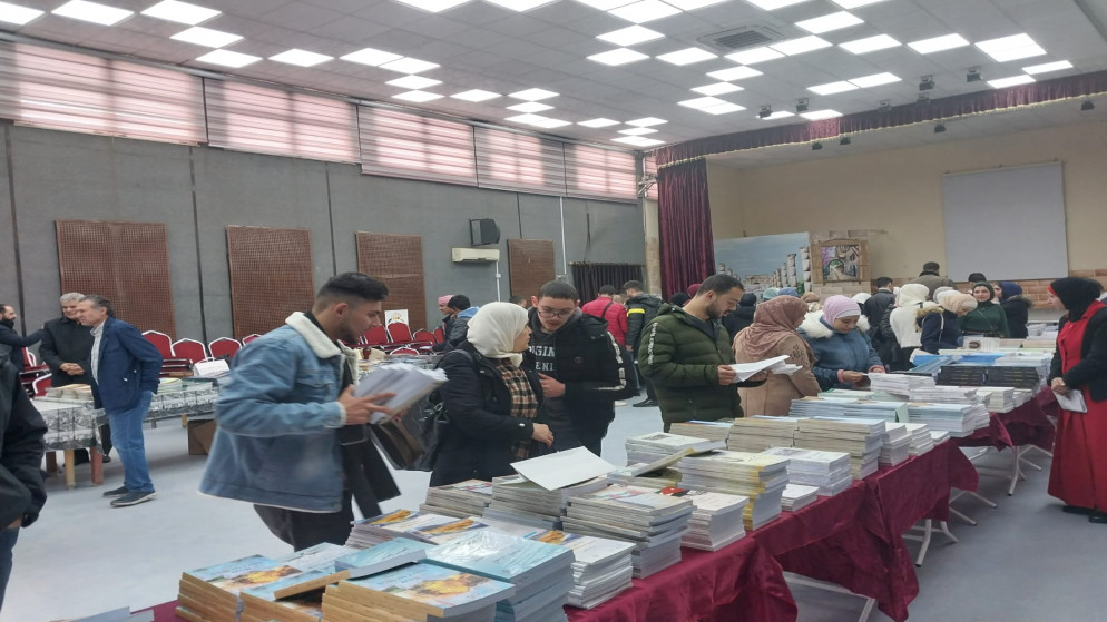 مهرجان مكتبة الأسرة في محافظة جرش الذي تقيمه وزارة الثقافة. (المملكة)