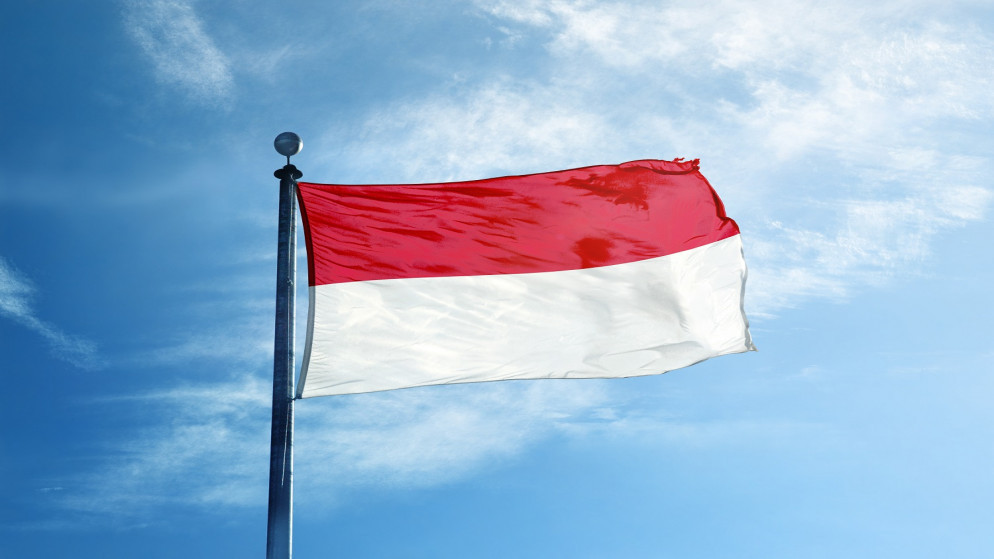 علم إندونيسيا. (shutterstock)