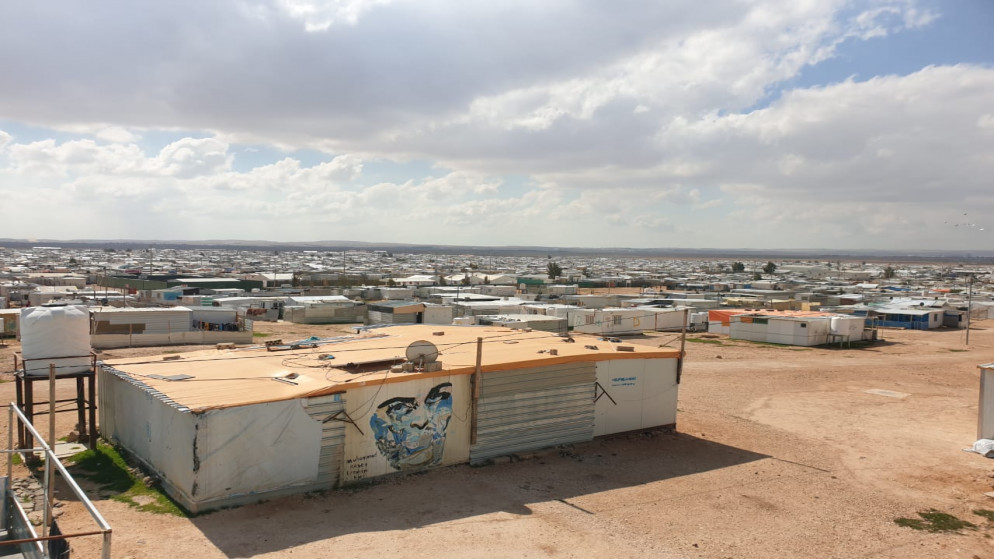 مخيم الزعتري للاجئين السوريين في محافظة المفرق شمالي الأردن. (المملكة)
