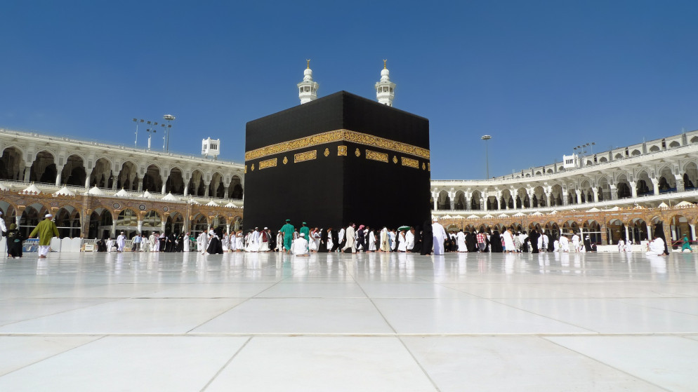 صورة للكعبة المشرفة. (shutterstock)