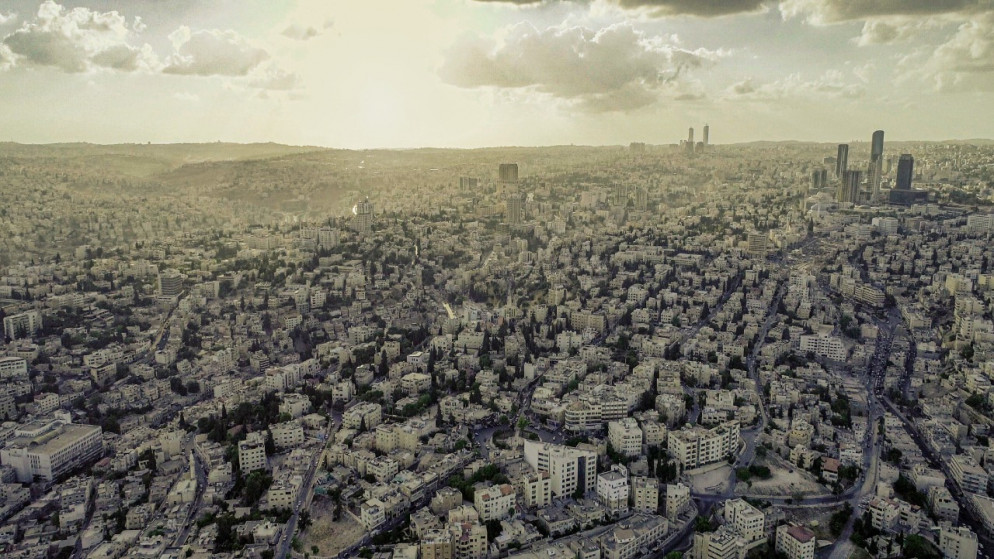 منظر عام للعاصمة عمّان. (محمد حواري/ مفوضية الأمم المتحدة للاجئين)