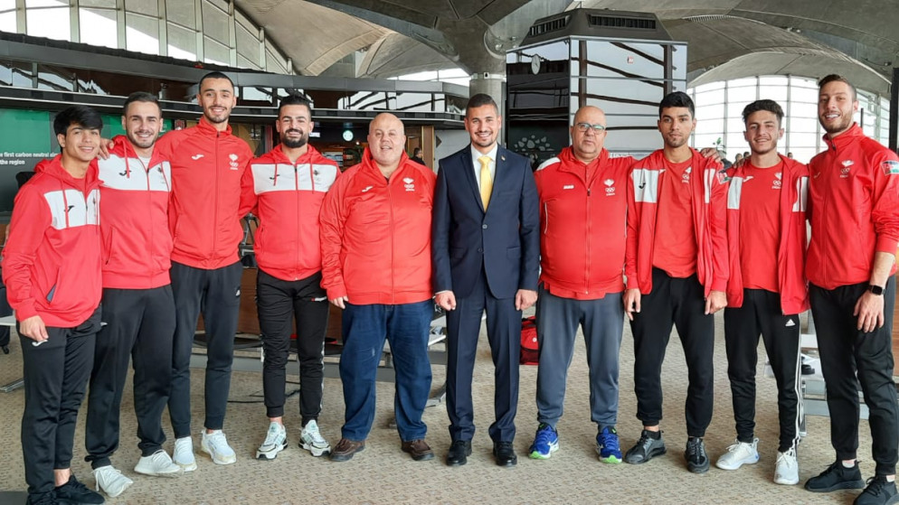 بعثة المنتخب الوطني للكراتيه، (اللجنة الأولمبية الأردنية)