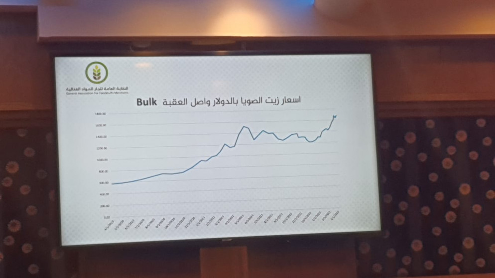 جانب من المؤتمر الصحفي في غرفة تجارة عمان.14.3.2022.(المملكة)