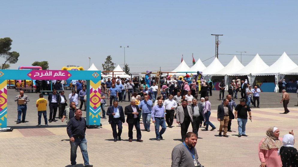 مهرجان حدائق الجبيهة احتفالا بعيد الاستقلال الـ 76. (أمانة عمّان الكبرى)