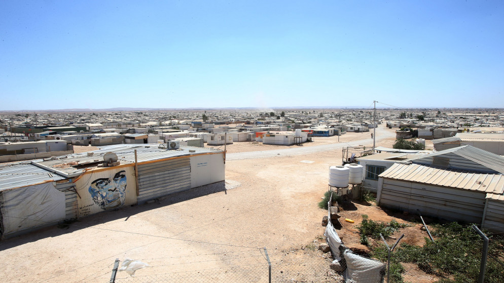 مخيم الزعتري للاجئين السوريين. (صلاح ملكاوي / المملكة)