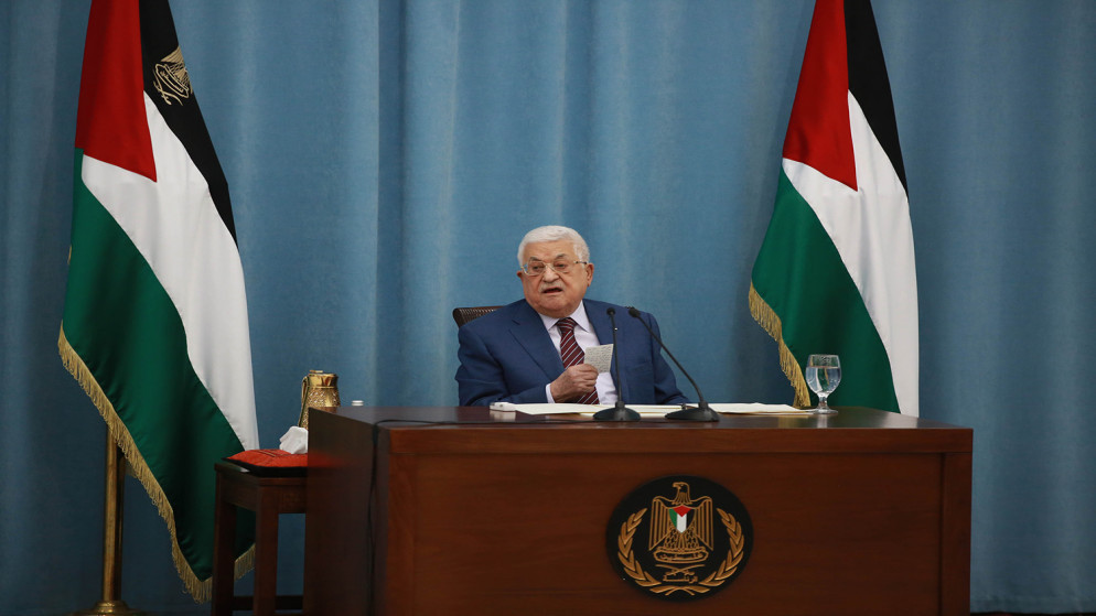 الرئيس الفلسطيني محمود عباس. 12/05/2021. (عصام الريماوي/وفا)