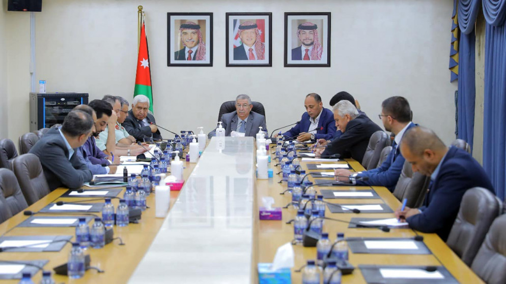 أحد اجتماعات لجنة الصحة والبيئة في مجلس النواب لمناقشة مشروع قانون المجلس الطبي الأردني. (مجلس النواب)