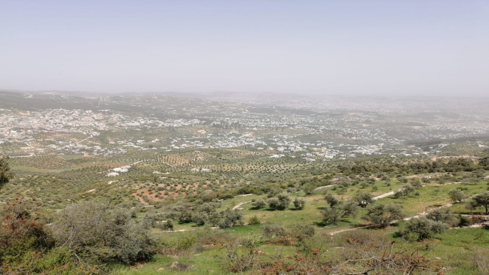 منظر عام لمناطق في محافظة جرش. (أكرم رواشدة/ المملكة)