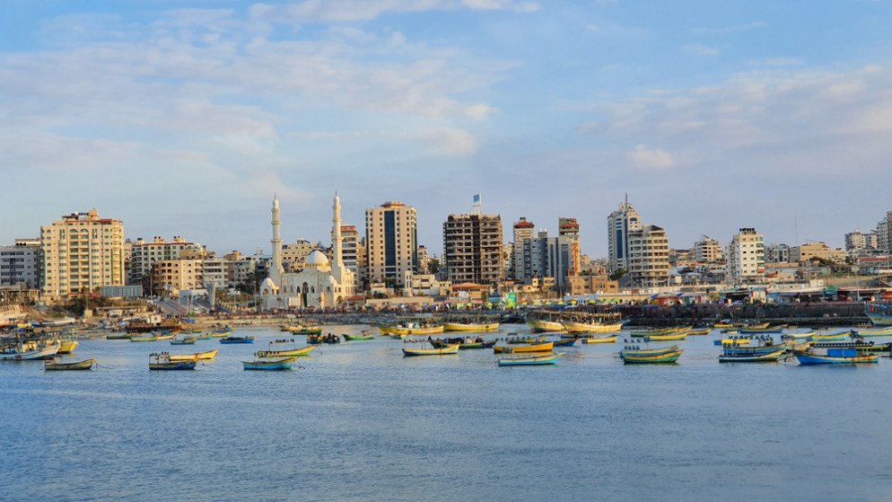 ميناء مدينة غزة. (shutterstock)