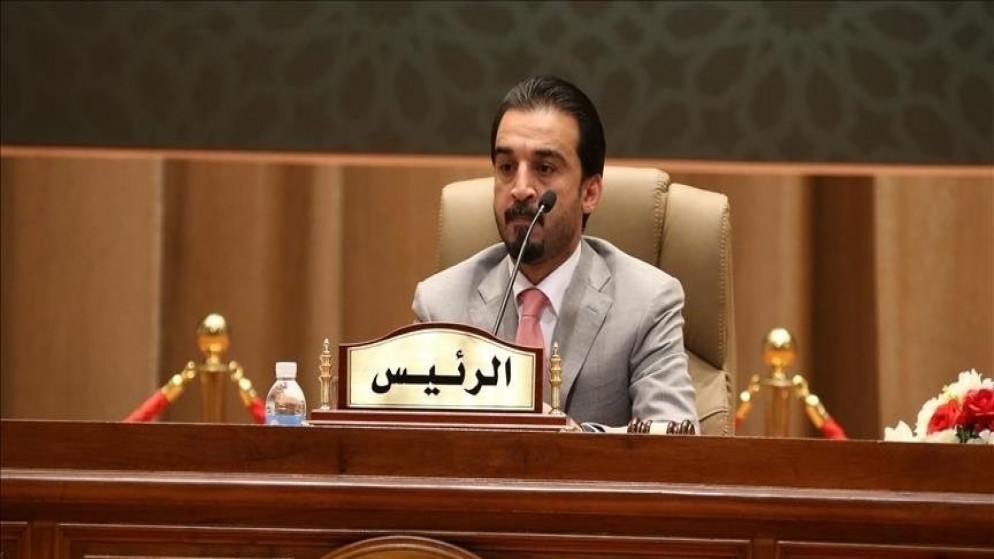 رئيس مجلس النواب محمد الحلبوسي. (وكالة الأنباء العراقية)