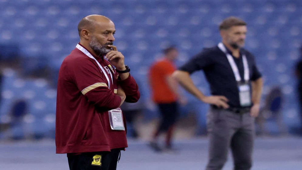 مدرب الاتحاد السعودي نونو إشبيريتو سانتو. (رويترز)