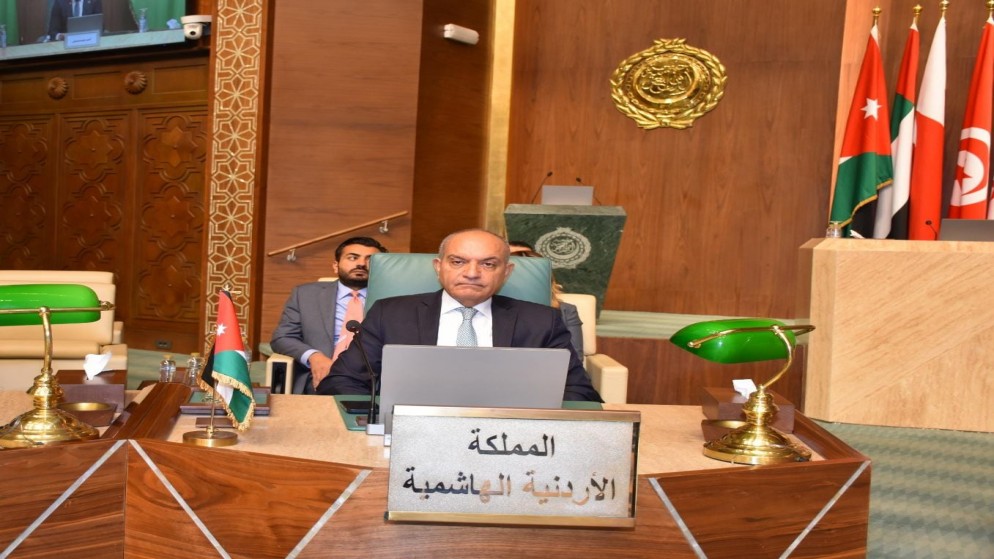 مندوب الأردن الدائم لدى جامعة الدول العربية السفير أمجد العضايلة. (المملكة)