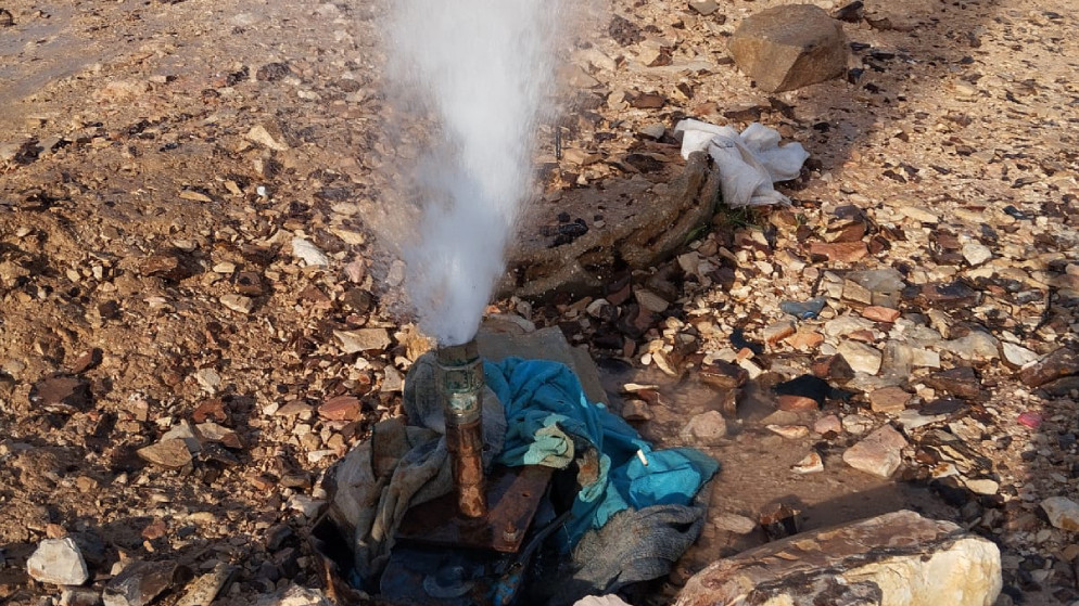 جانب من الاعتداءات. (وزارة المياه)