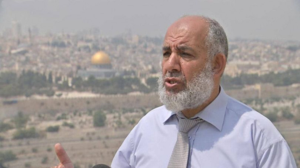 نائب المدير العام لدائرة الأوقاف الإسلامية في القدس ناجح بكيرات. (تلفزيون فلسطين)